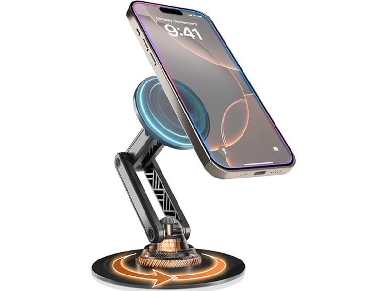 Magnetische telefoonstandaard voor bureau Mag360 Verstelbare MagSafe-standaard