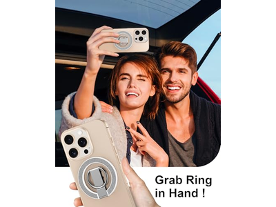 Magnetische telefoonstandaard met ringhouder en verstelbare standaard