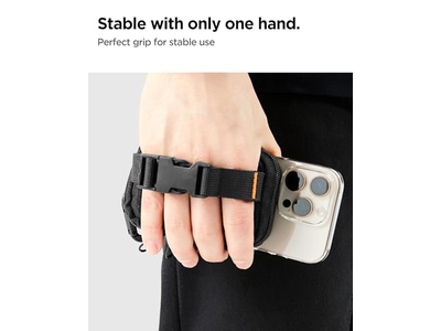 Magnetische Pouch Organizer voor SSD en Kaartopslag met Clip - Zwart