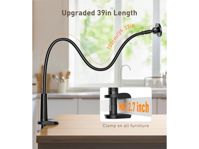 Magnetische standaard tafelbladklem 360 rotatie verstelbaar