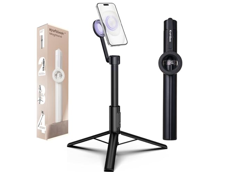 Magnetisch statief voor iPhone, 64 Selfie Stick voor iPhone Magsafe
