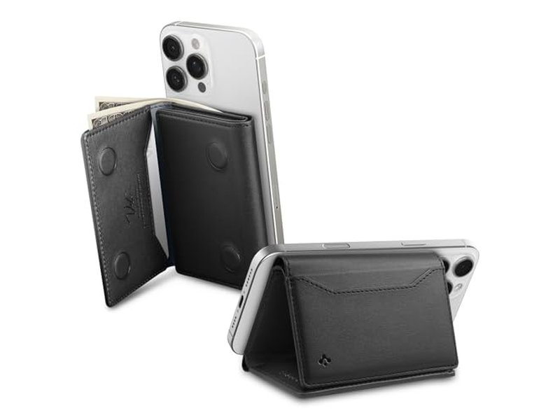 Magnetische portemonnee-kaarthouder Cash driebladige portemonnee-standaard voor MagSafe