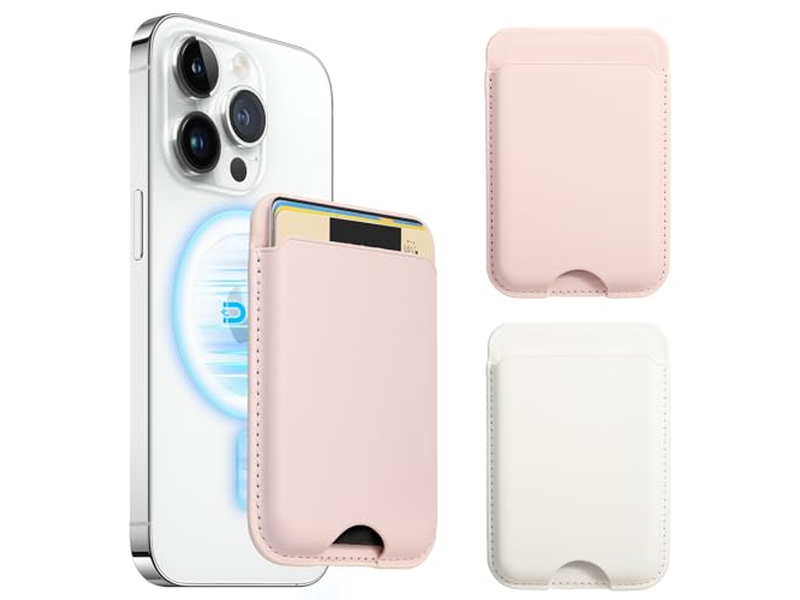 Magnetische portemonnee Compatibel met MagSafe 2-pack kaarthouder voor iPhone