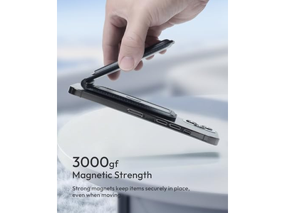 Magnetische portemonnee voor iPhone met verstelbare standaard en RFID-blokkering