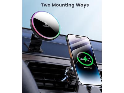 Magsafe autohouder oplader 15W draadloze autolader