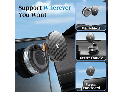 MagSafe-autohouder met draadloze oplader