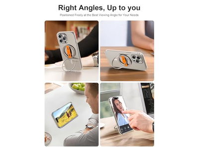 MagSafe-compatibele telefoongreepstandaard met vervangbare vingerriem