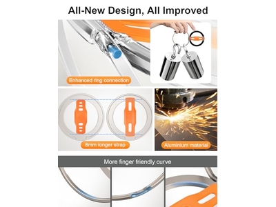 MagSafe-compatibele telefoongreepstandaard met vervangbare vingerriem