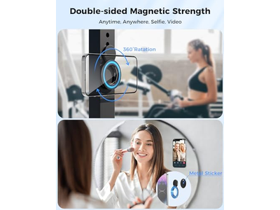 MagSafe Dual-Side Magnetics Verwijderbare Gym Telefoongreep