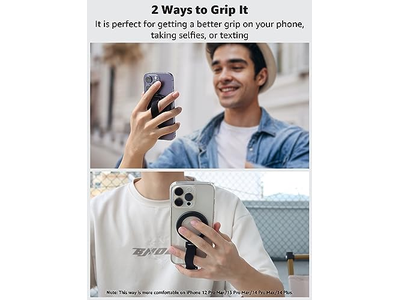 MagSafe-telefoongreep met verwijderbare magnetische ringhouder en standaard