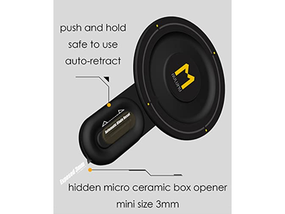 MagSafe Stand Grip - Afneembare 360 graden verstelbare telefoonstandaard - Zwart