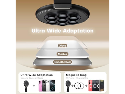 Magsafe Zuigtelefoongreep Universele magnetische zuiggreep