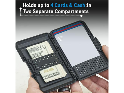 MagSafe Wallet voor iPhone - Magnetische kaarthouder met kliksysteem - Afneembaar