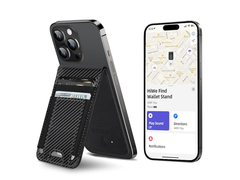 MagSafe-portemonneestandaard met Find My Anti-Lost 9-kaarthouder RFID-blok