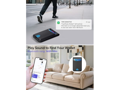 MagSafe-portemonnee met Find My magnetische kaarthouder, verstelbare standaard 6