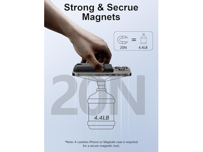 MagSafe-portemonnee met Find My magnetische kaarthouder, verstelbare standaard 6