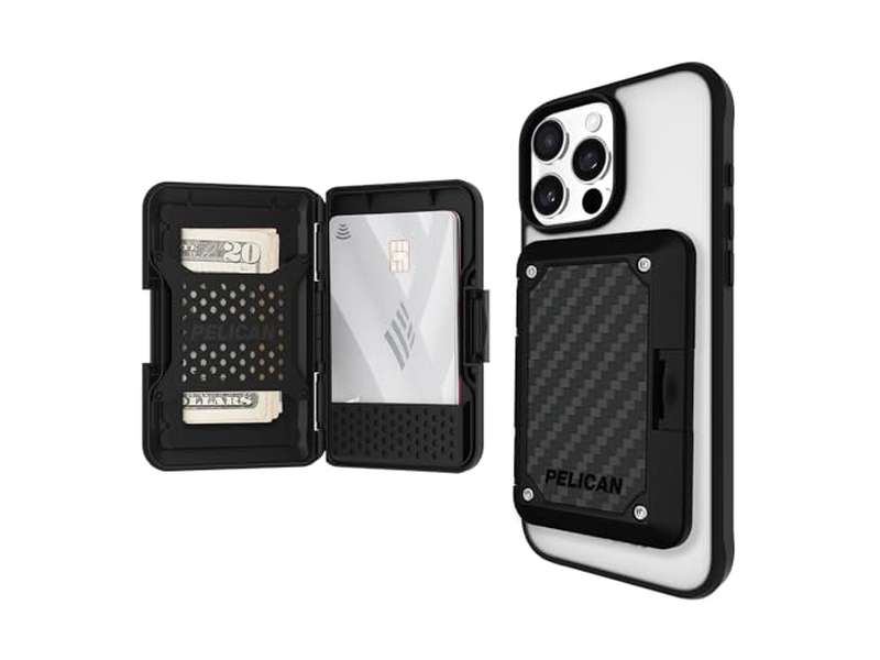 MagSafe-portemonnee met RFID-blokkering - magnetische telefoonportemonnee voor contant geld en