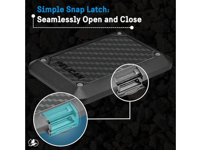 MagSafe-portemonnee met RFID-blokkering - magnetische telefoonportemonnee voor contant geld en