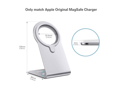 Standaard voor MagSafe Charger CreaDream aluminium standaardhouder