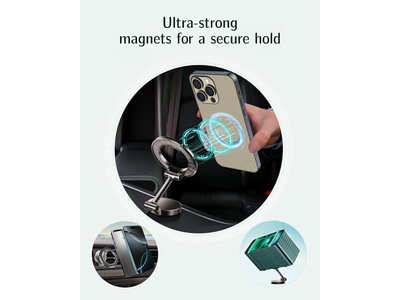 Ultrasterke magnetische telefoonhouder voor in de auto