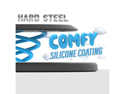 Ultradunne handgreep voor MagSafe met één hand open